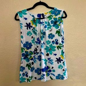 Calvin Klein Floral Sleeveless top